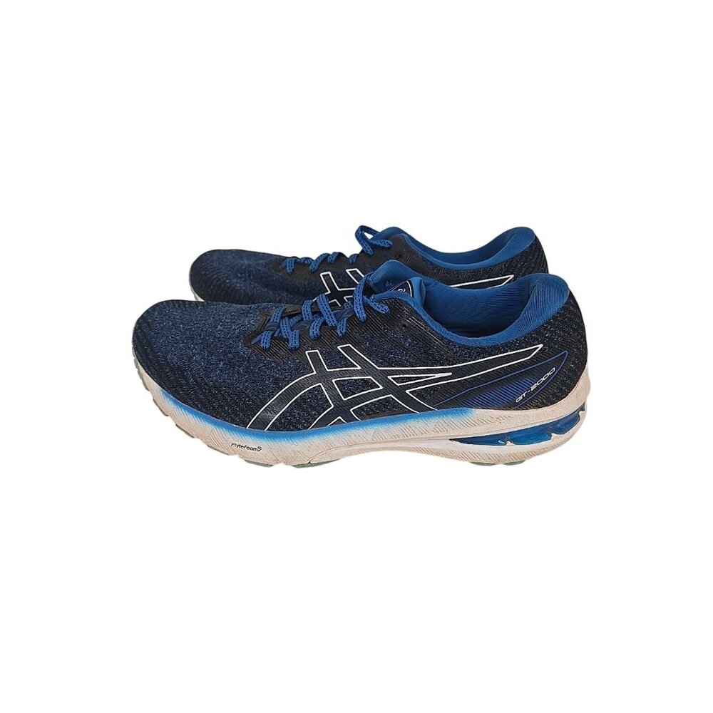 Asics Men's Gel GT 2000 10 1011B185 Running Shoe Blue White Size 12M - Picture 5 of 8